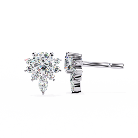 0.68 Carat Starlight Bloom Marquise Diamond Earrings – ER14039