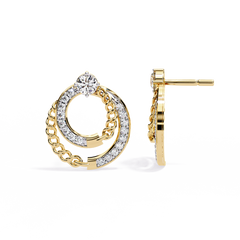 Arcadia Elegance Diamond Stud Earrings