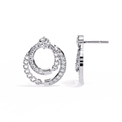 Arcadia Elegance Diamond Stud Earrings
