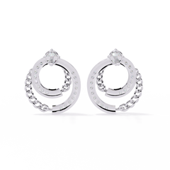 Arcadia Elegance Diamond Stud Earrings