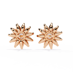 1.31 Carat Round Lab-Grown Diamond Stud Earrings (Pair)