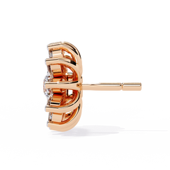 1.31 Carat Round Lab-Grown Diamond Stud Earrings (Pair)