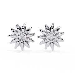 1.31 Carat Round Lab-Grown Diamond Stud Earrings (Pair)