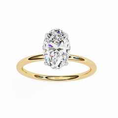 Delaila 1.25 Carat Diamond Engagement Ring in White Gold