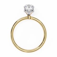 Delaila 1.25 Carat Diamond Engagement Ring in White Gold