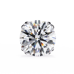 2.5 Carat Round Brilliant-Cut Lab-Grown Diamond Stud Earrings