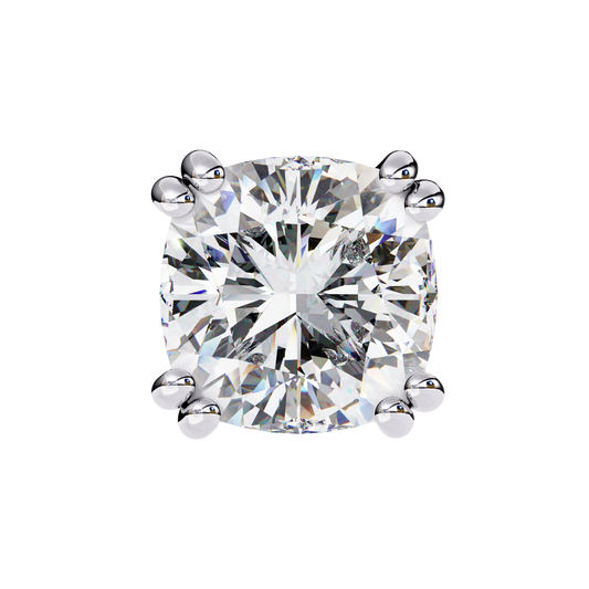 2.24 Carat Modern Solitaire Drop Earrings