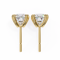 2.24 Carat Modern Solitaire Drop Earrings