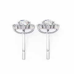 0.71 Carat Floral Lab-Grown Diamond Pendant