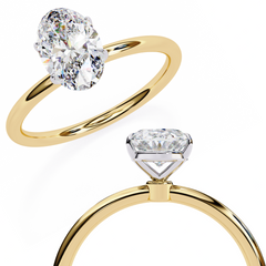 Ylvaris 1.2 Carat Marquise Lab-Grown Diamond Solitaire Ring