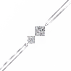 Sleek Modern Line Bracelet 0.54 Ct