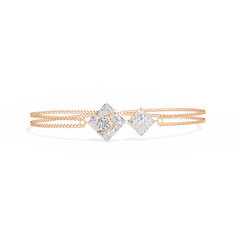 Sleek Modern Line Bracelet 0.54 Ct