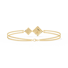 Sleek Modern Line Bracelet 0.54 Ct