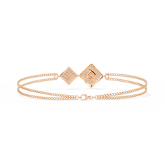 Sleek Modern Line Bracelet 0.54 Ct