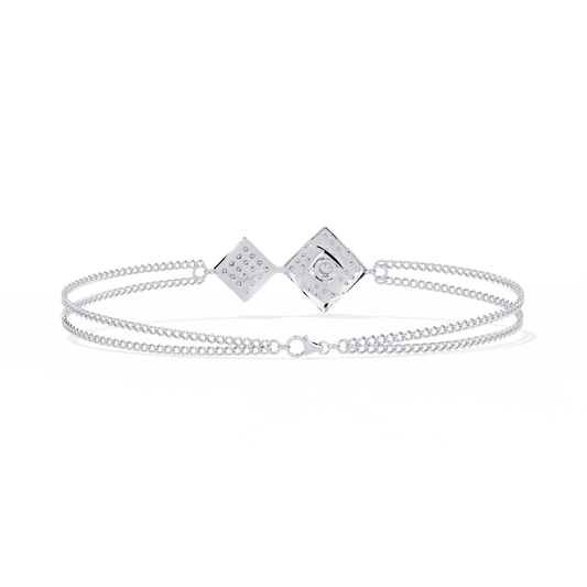 Sleek Modern Line Bracelet 0.54 Ct