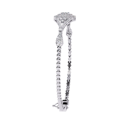Elegant Round Lab-Grown Diamond Bracelet 1.07 Ct