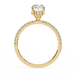 Timeless Love 1.43 Carat Oval Cut Solitaire Engagement Ring