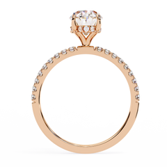 Timeless Love 1.43 Carat Oval Cut Solitaire Engagement Ring