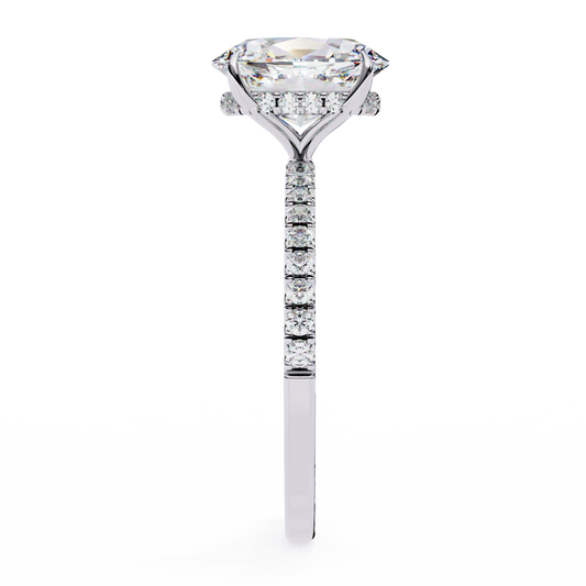 Timeless Love 1.43 Carat Oval Cut Solitaire Engagement Ring