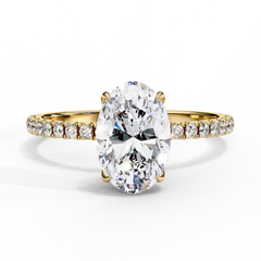 Timeless Love 1.43 Carat Oval Cut Solitaire Engagement Ring