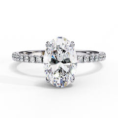 Timeless Love 1.43 Carat Oval Cut Solitaire Engagement Ring