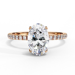 Timeless Love 1.43 Carat Oval Cut Solitaire Engagement Ring