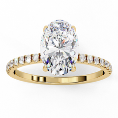 Timeless Love 1.43 Carat Oval Cut Solitaire Engagement Ring