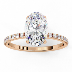 Timeless Love 1.43 Carat Oval Cut Solitaire Engagement Ring
