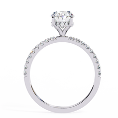 Timeless Love 1.43 Carat Oval Cut Solitaire Engagement Ring