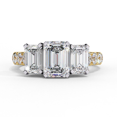 Celestial 3 Carat Oval Cut Solitaire Diamond Ring
