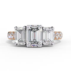 Celestial 3 Carat Oval Cut Solitaire Diamond Ring