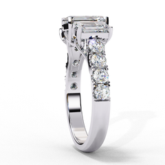 Celestial 3 Carat Oval Cut Solitaire Diamond Ring