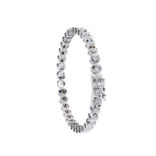 Elegant Diamond Reception Bracelet 0.59 Carat