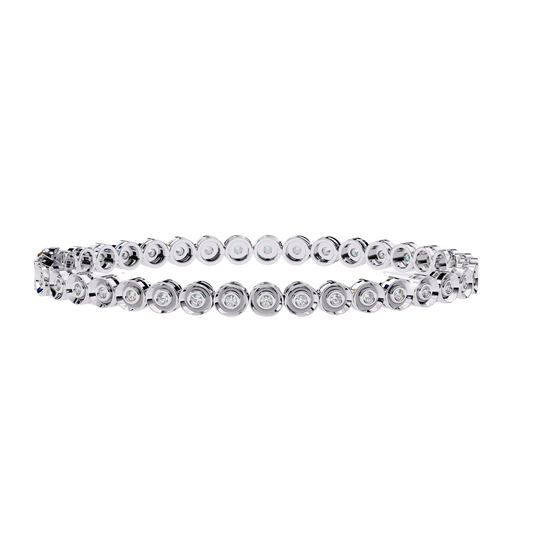 Elegant Diamond Reception Bracelet 0.59 Carat