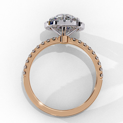 Purnima Radiance – Elegant Engagement Ring 1.86 Carat