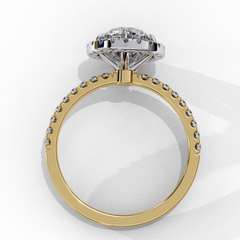 Purnima Radiance – Elegant Engagement Ring 1.86 Carat