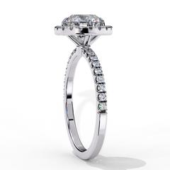 Purnima Radiance – Elegant Engagement Ring 1.86 Carat