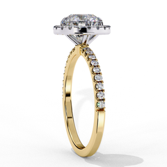 Purnima Radiance – Elegant Engagement Ring 1.86 Carat