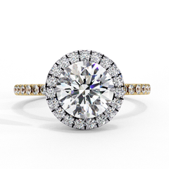 Purnima Radiance – Elegant Engagement Ring 1.86 Carat