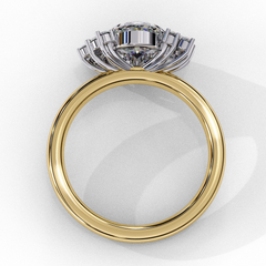 Celestial 1.22 Carat Oval Cut Solitaire Diamond Ring
