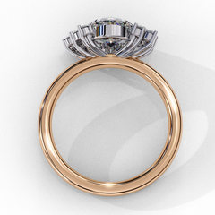 Celestial 1.22 Carat Oval Cut Solitaire Diamond Ring