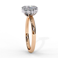 Celestial 1.22 Carat Oval Cut Solitaire Diamond Ring