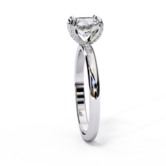 Aura 1.23 Carat Round Brilliant Cut Solitaire Diamond Ring