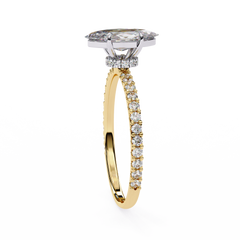 Solitairekart 1.12 Carat Marquise Cut Natural Diamond Ring – H Color, VS1 Clarity