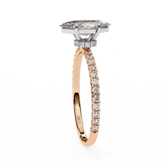 Solitairekart 1.12 Carat Marquise Cut Natural Diamond Ring – H Color, VS1 Clarity