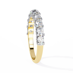 0.93 Carat Round Lab-Grown Diamond Ring