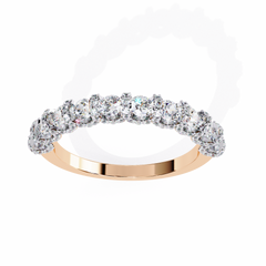 0.93 Carat Round Lab-Grown Diamond Ring