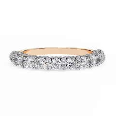 0.93 Carat Round Lab-Grown Diamond Ring