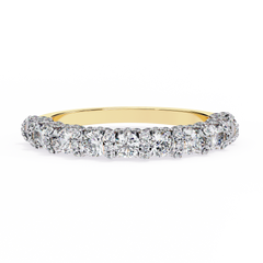 0.93 Carat Round Lab-Grown Diamond Ring