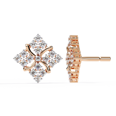 0.77 Carat Starry Multiwear Diamond Jacket Earrings